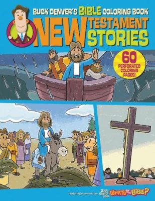Review/Giveaway: Buck Denver’s Bible Coloring Book New Testament – Jelly Telly Press